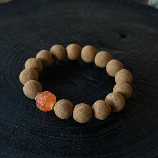 Daoist Heart - Nourishing Medicine Beads & Agate Bracelet