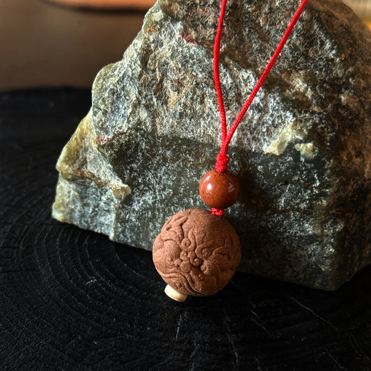 Pixiu Auspicious Blessing Agate Bead Hanger