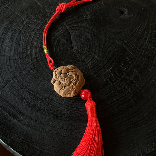 Spiritual Auspicious Pixiu Agate Incense Plaque