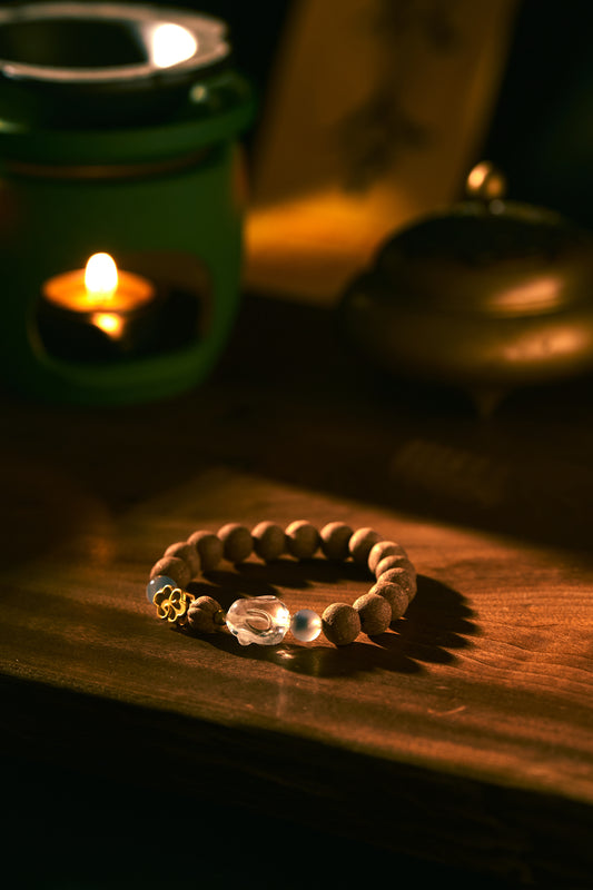 Crystal Bunny Blessing Bracelet