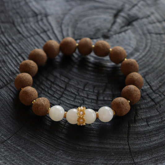 Golden Wind Jade Dew Bracelet